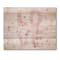 Designart - Pink Pastel Love - Shabby Chic Print on Natural Pine Wood